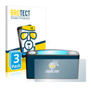 3X Nano Glass Screen Protectors for Mesqool 7 Color Nightlight & Alarm Clock CR1008