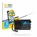 3X Nano Glass Screen Protectors for Tecsun PL-680