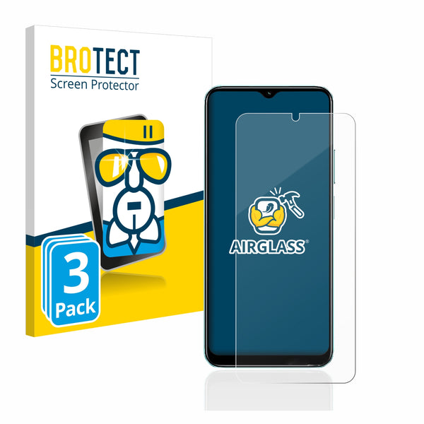 3X Nano Glass Screen Protectors for realme C33