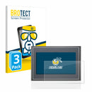 3X Nano Glass Screen Protectors for Delta DOP-107WV