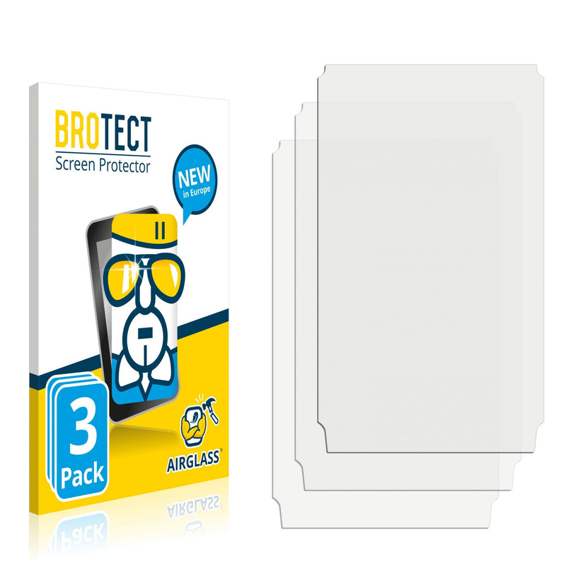 3x BROTECT AirGlass Glass Screen Protector for Opticon H-33