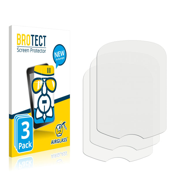 3x BROTECT AirGlass Glass Screen Protector for Hti HT A2