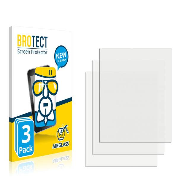 3x BROTECT AirGlass Glass Screen Protector for Siemens Simatic TP 170B