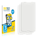 3x BROTECT AirGlass Glass Screen Protector for Crosscall Core-X5