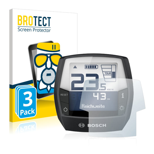 3x BROTECT AirGlass Matte Glass Screen Protector for Bosch Intuvia Performance Line (E-Bike Display)