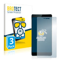 3x BROTECT AirGlass Matte Glass Screen Protector for Huawei P8