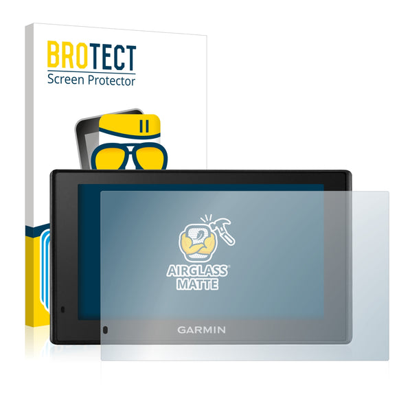3x BROTECT AirGlass Matte Glass Screen Protector for Garmin DriveSmart 51 LMT-D