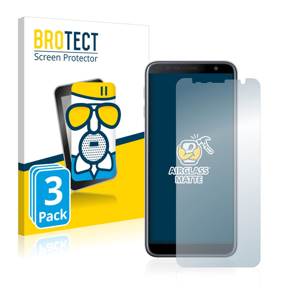 3x Anti-Glare Screen Protector for Samsung Galaxy J6 Plus