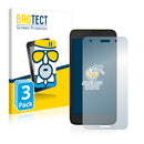 3x BROTECT AirGlass Matte Glass Screen Protector for Infinix Hot 5