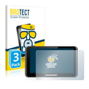 3x BROTECT AirGlass Matte Glass Screen Protector for Blaupunkt TravelPilot 63y CE LMU
