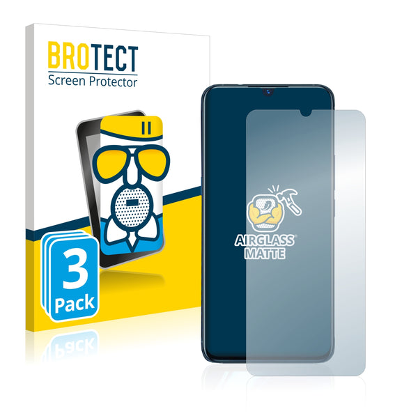 3x BROTECT AirGlass Matte Glass Screen Protector for Vivo iQ00 Pro