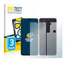 3x BROTECT AirGlass Matte Glass Screen Protector for Xiaomi Redmi Note 8 (Front + Back)