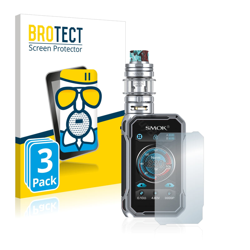 3x BROTECT AirGlass Matte Glass Screen Protector for Smok G-Priv 3