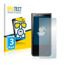 3x BROTECT AirGlass Matte Glass Screen Protector for Sony Walkman ZX500