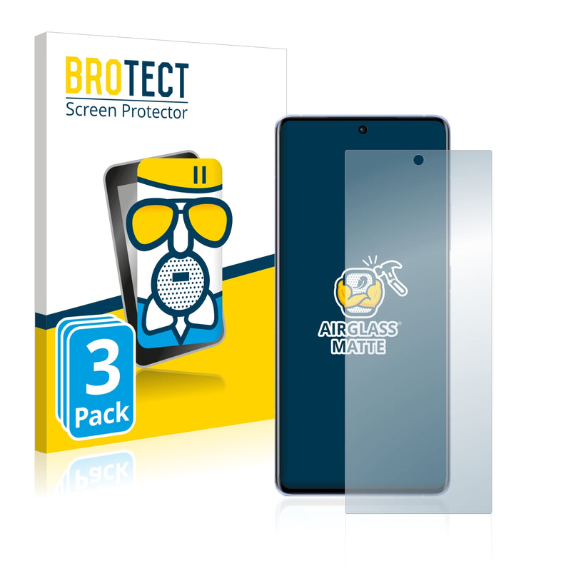 3x BROTECT Matte Screen Protector for Vivo X70 Pro