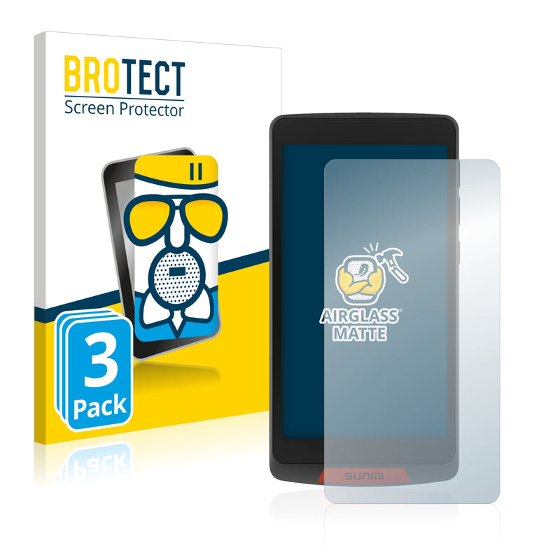 3x BROTECT Matte Screen Protector for Sunmi M2