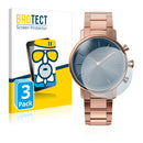 3x BROTECT Matte Screen Protector for Kronaby Carat 38 mm