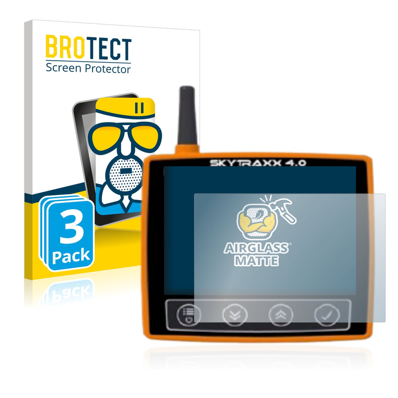 3x BROTECT Matte Screen Protector for Skytraxx 4.0