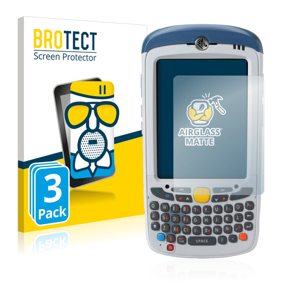 3x BROTECT Matte Screen Protector for Zebra MC55X