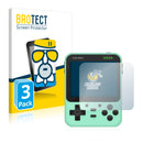 3x BROTECT AirGlass Matte Glass Screen Protector for Powkiddy GKD Mini