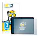 3x BROTECT AirGlass Matte Glass Screen Protector for Apple iPad Air 5 WiFi Cellular 2022 (5th. generation)