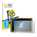 3x BROTECT AirGlass Matte Glass Screen Protector for Getac ZX70 G2