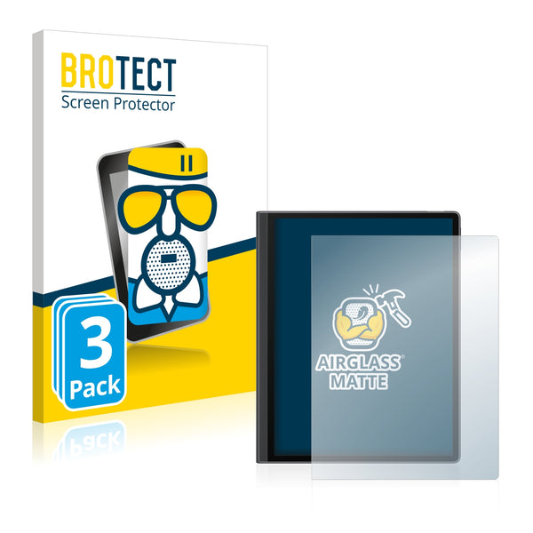 3x BROTECT AirGlass Matte Glass Screen Protector for Huawei MatePad Paper 10.3