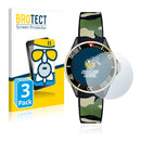 3x BROTECT AirGlass Matte Glass Screen Protector for s.Oliver SO-2998-PQ
