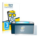 3x Anti-Glare Screen Protector for Mesqool 7 color nightlight and alarm clock CR1008