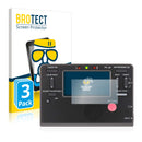 3x Anti-Glare Screen Protector for Korg TM-60 Combo Tuner Metronom
