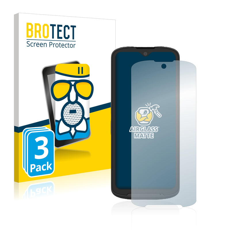 3x Anti-Glare Screen Protector for Zebra TC15