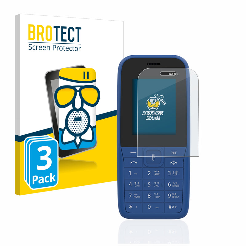 3x Anti-Glare Screen Protector for Lava Hero 600+