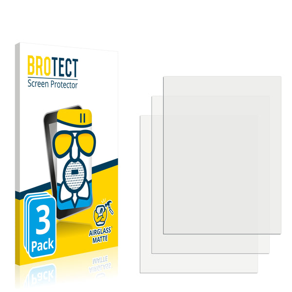 3x BROTECT AirGlass Matte Glass Screen Protector for Philips PocketMemo DPM6000