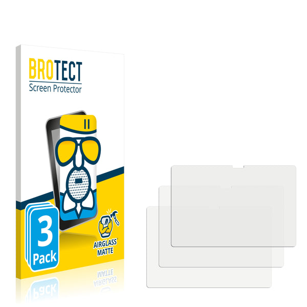 3x BROTECT AirGlass Matte Glass Screen Protector for Lenovo Tab M10 (3th generation)