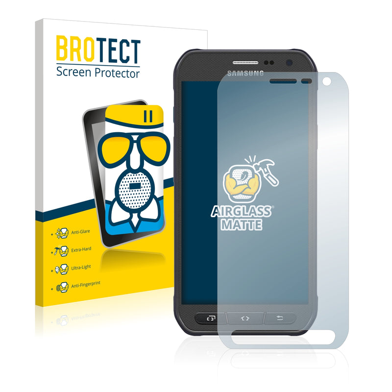 BROTECT AirGlass Matte Glass Screen Protector for Samsung Galaxy S6 Active SM-G890A