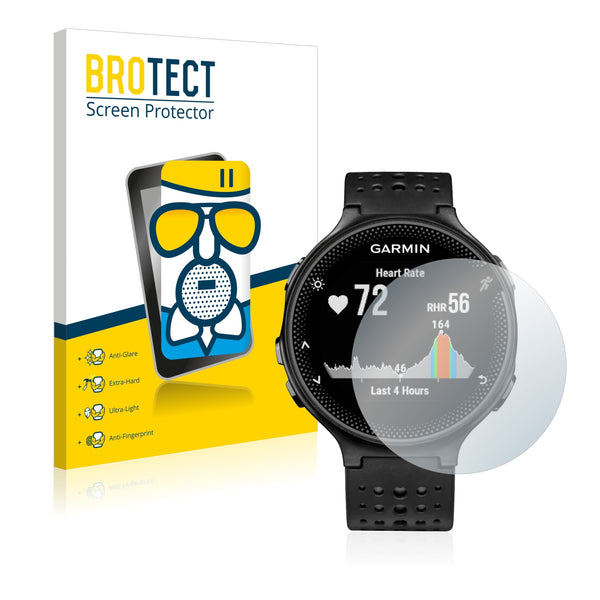 BROTECT AirGlass Matte Glass Screen Protector for Garmin Forerunner 235