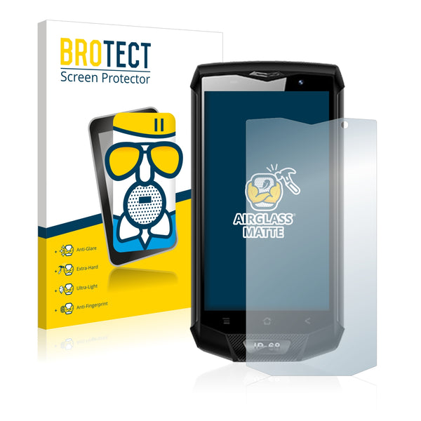 BROTECT AirGlass Matte Glass Screen Protector for Blackview BV8000 Pro