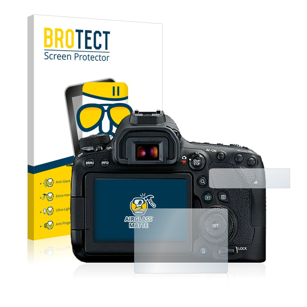 BROTECT AirGlass Matte Glass Screen Protector for Canon EOS 6D Mark II