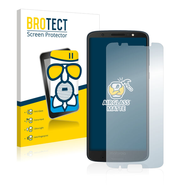 BROTECT AirGlass Matte Glass Screen Protector for Motorola Moto G6 Plus