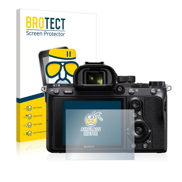 BROTECT AirGlass Matte Glass Screen Protector for Sony Alpha 7 III