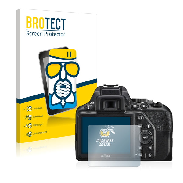 BROTECT AirGlass Matte Glass Screen Protector for Nikon D3500