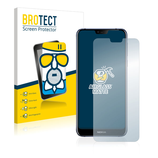 BROTECT AirGlass Matte Glass Screen Protector for Nokia 7.1