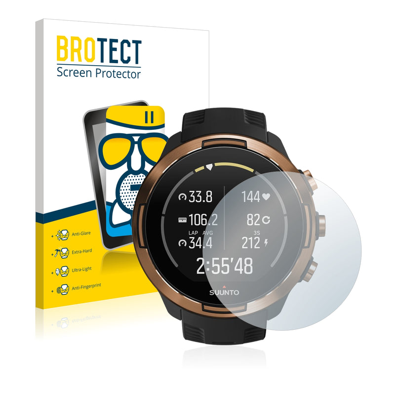 BROTECT AirGlass Matte Glass Screen Protector for Suunto 9 Baro