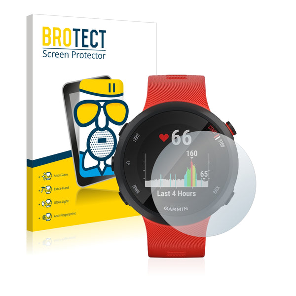 BROTECT AirGlass Matte Glass Screen Protector for Garmin Forerunner 45