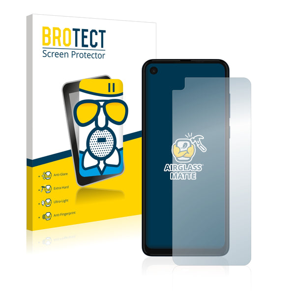 BROTECT AirGlass Matte Glass Screen Protector for Motorola One Vision