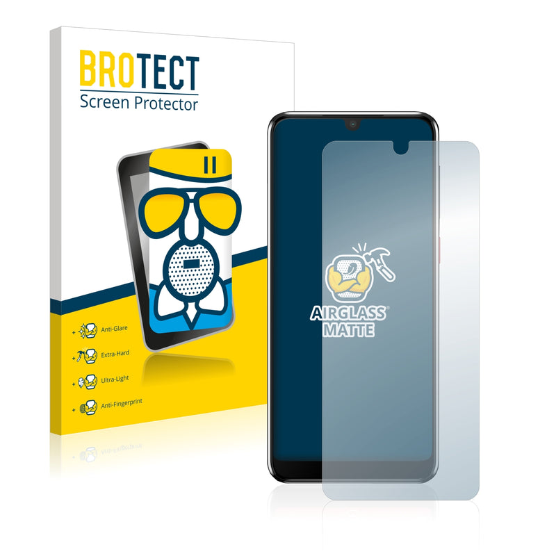 BROTECT AirGlass Matte Glass Screen Protector for Vodafone Smart V10