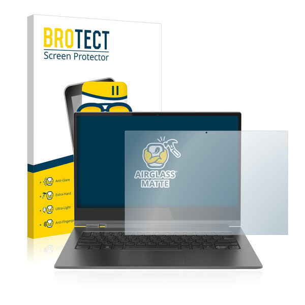 BROTECT AirGlass Matte Glass Screen Protector for Lenovo Yoga Book C390-13