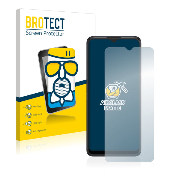 BROTECT AirGlass Matte Glass Screen Protector for Alcatel 3X 2019