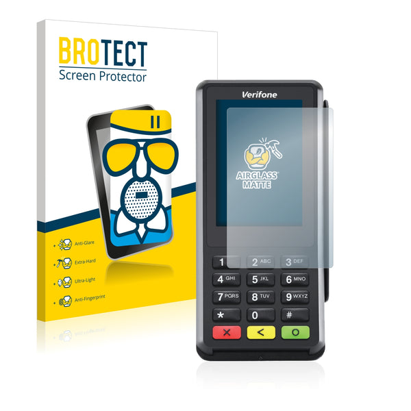 BROTECT AirGlass Matte Glass Screen Protector for Verifone P400
