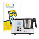 BROTECT AirGlass Matte Glass Screen Protector for SilverCrest Monsieur Cuisine Edition Plus